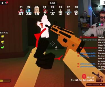 Trying FPS Games on Roblox for First Time (Rivals & Hipershot)