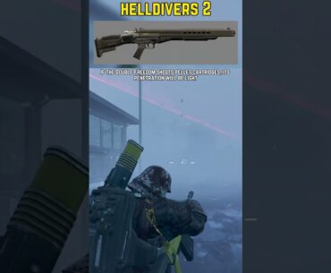 If Double Freedom Shoots Pellet Cartridges - Helldivers 2 #shorts