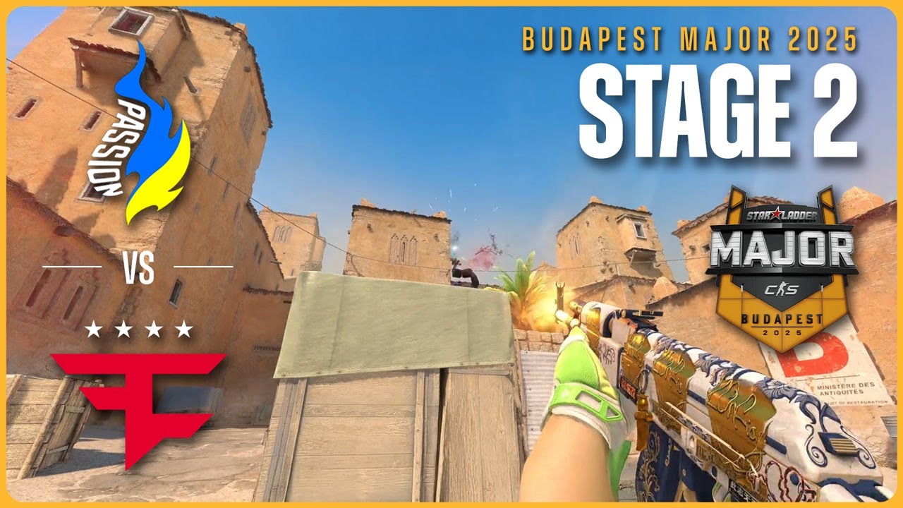 Passion UA vs FaZe – HIGHLIGHTS – StarLadder Budapest Major 2025 – STAGE 2 | CS2 Passion UA vs FaZe - HIGHLIGHTS - StarLadder Budapest Major 2025 - STAGE 2 | CS2