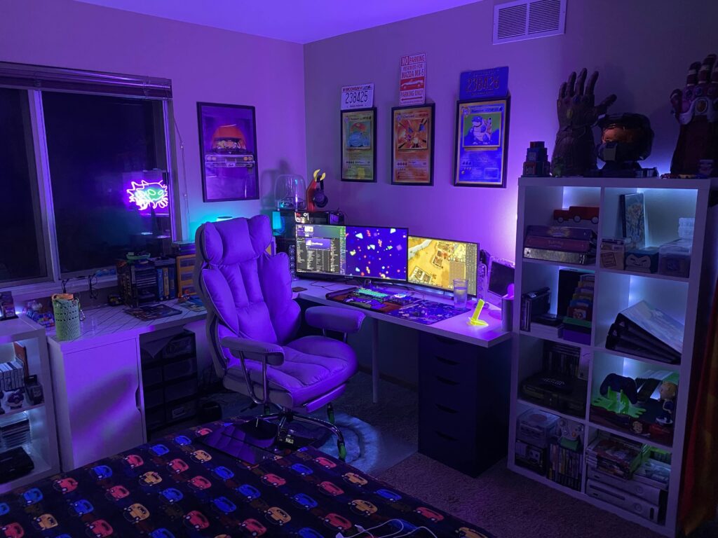 Millennial nerd retro modding/gaming and WFH corner