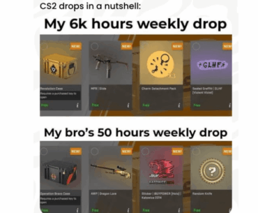 The CS2 drop system really has its favorites