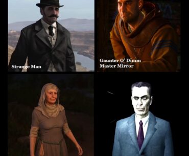Mysterious and omniscient characters are my favorite.