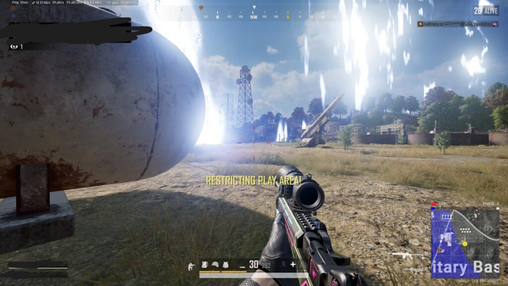 Whats with the bluezone?