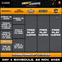 Emirates Showdown 2025 Event Schedule image #1