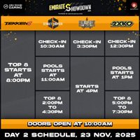 Emirates Showdown 2025 Event Schedule image #2