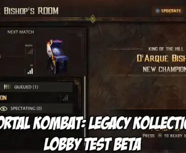 Legacy Kollection with lobbies patch notes released