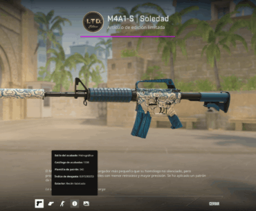 alguien que me diga cuanto vale esta m4a1?