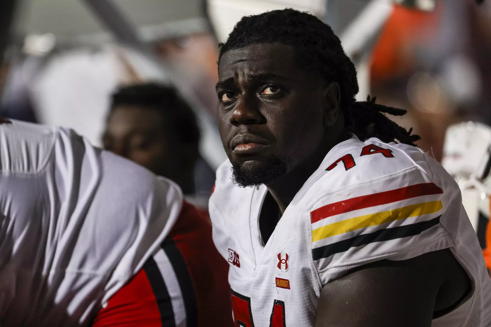 Maryland Terrapins Football vs Illinois Fighting Illini at Memorial Stadium in Champaign, IL on Saturday, Nov. 15, 2025. Dylan Davies/Maryland Terrapins