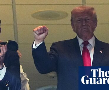 Trump booed at Commanders NFL game before calling plays from Fox broadcast booth | NFL