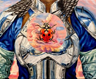 My oil painting  "Love in Flux"