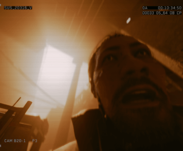 My best photomode pic yet. I call it "Takemura records a selfie video as he runs for his life from a nuclear explosion".