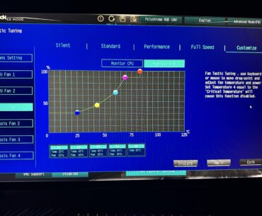Fan Curves for pc fans