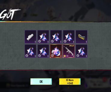 First 10 for 540uc. Finally got some luck