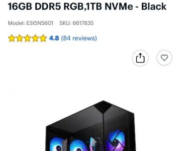 Gaming pc prebuilt advice