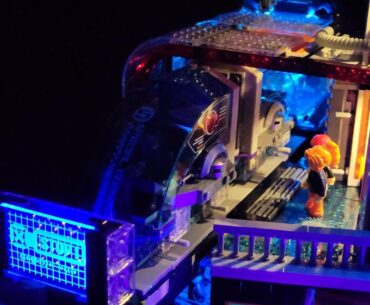 Miniature Cyberpunk Floating Train Station