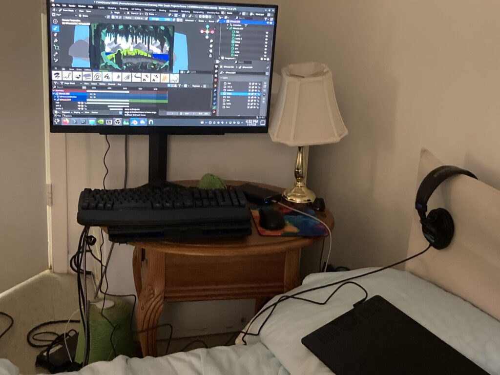 An update to my shitty battle station