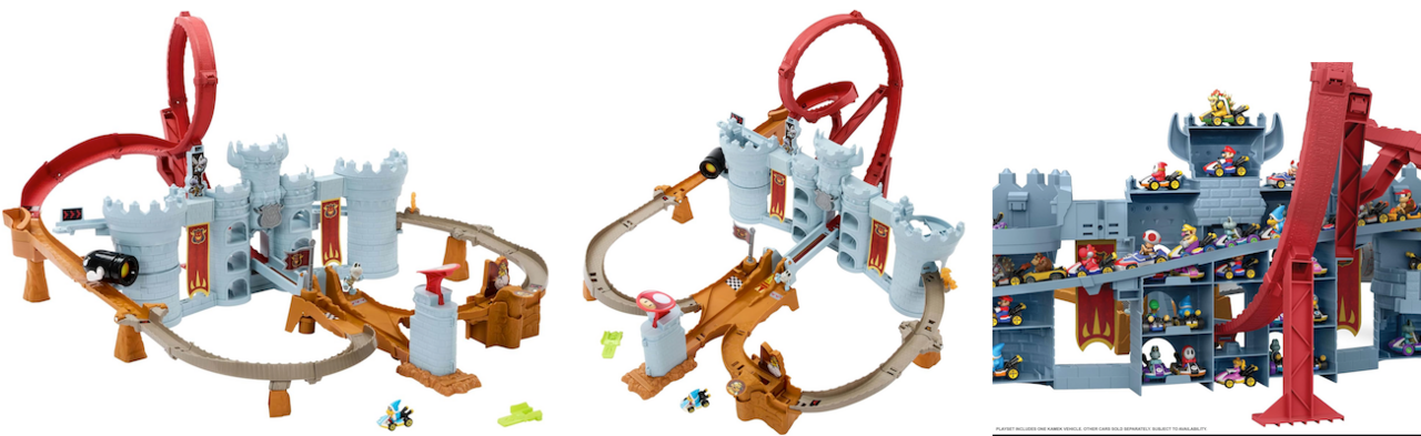 Hot Wheels Mario Kart: Bowser's Castle Raceway