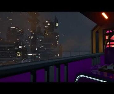 Introducing the new sky lounge monorail. Enjoy the overpriced ramen and beer
