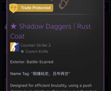 finally got my dream knife!!