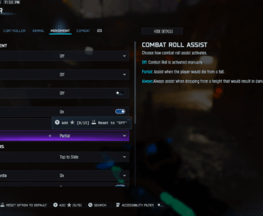 For those unaware this setting is a great setting that makes fall damage basically impossible to kill you.