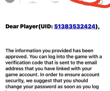 Account recovery flaw