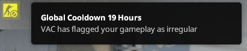 VAC cooldown stressing me out.