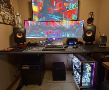 A bit of cleanup and some new speakers