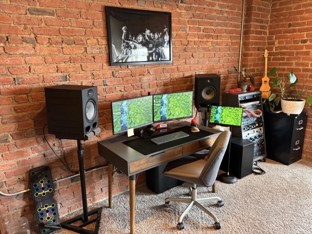 Hardly a battle station, but my work desk nonetheless.