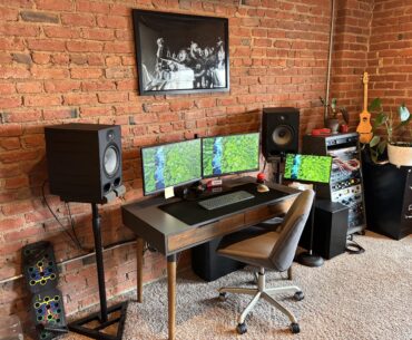 Hardly a battle station, but my work desk nonetheless.