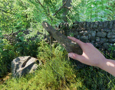 Childhood Simulator: Nettle Slasher takes you back to your childhood to fight the eternal enemy - stinging nettles. Oh, and your only weapons are sticks of various shapes and properties. If you like the project you can now wishlist it on Steam.