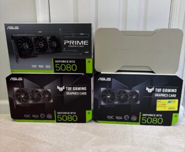 About half of the GPUs I’ve had my hands on this year!