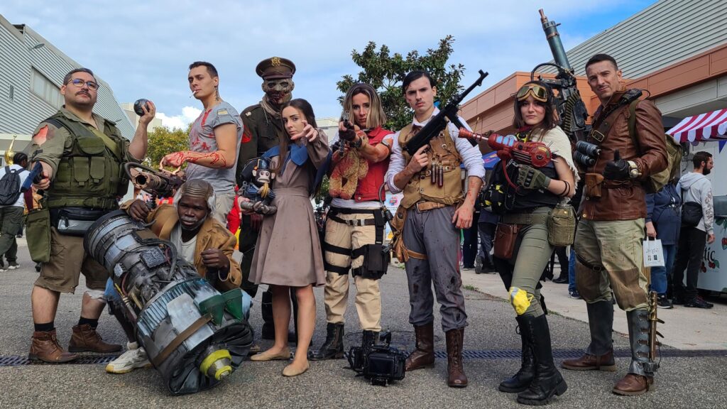 Massive Call of Duty Zombies Group at the Convention