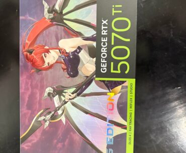My graphic card arrived! I’m so hypeeed!
