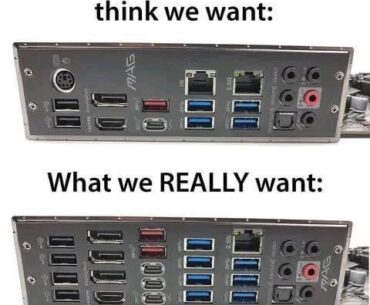 The more ports the better!