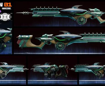 The new WW is a mini alien mothership docked into a blaster that shoots little fleets of smaller UFOs