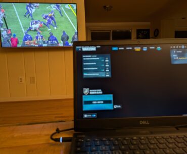 Half an NFL Game or Update?