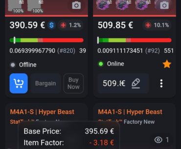 Why is the stattrack version half the price