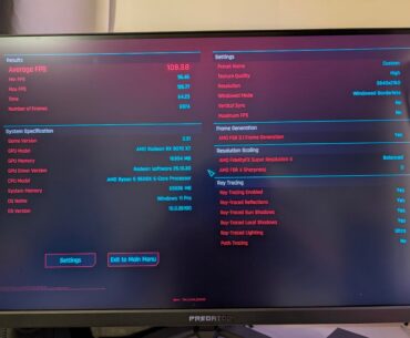 Silent Bios Improved Overclocking Performance.