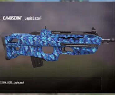 New tournament camo Lapos Lazuli