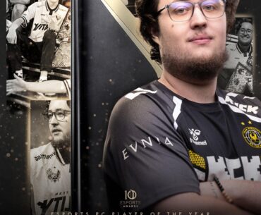 Zywoo wins Esports PC Player of the Year at the Esports Awards 2025