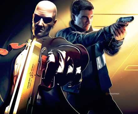 Split image of IO Interactive's Agent 47 from Hitman and James Bond from 007 First Light.