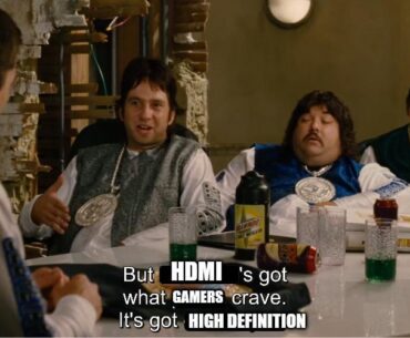 Being told to use DisplayPort instead of HDMI