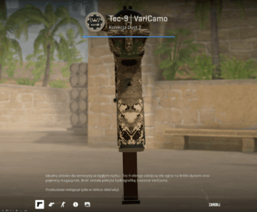 tec 9 evil mouse pattern