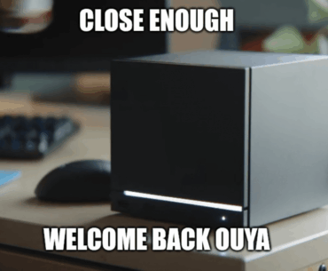 It's here