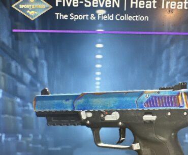 Heat treated blue gem (BS)
