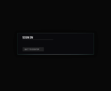 Sign in error