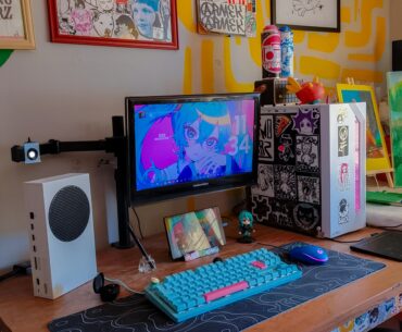 The almost final version of my Set Up