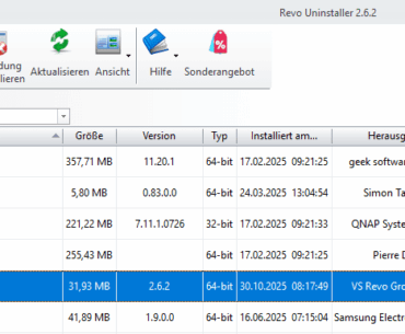 What happens if you use Revo Uninstaller to uninstall itself?