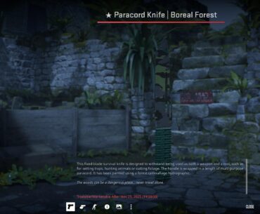 Just packed my first knife!