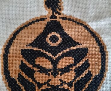 Crossstitched the Logo of a Team I like